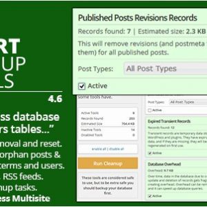 smart cleanup 300x300 - Smart Cleanup Tools - Умные Инструменты Очистки, плагин WP