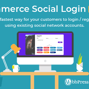 woocommerce social login v1.6.1 wordpress plugin 300x300 - WooCommerce Social Login - Плагин WordPress