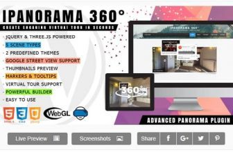 iPanorama 360° PRO - Wordpress Конструктор виртуальных туров