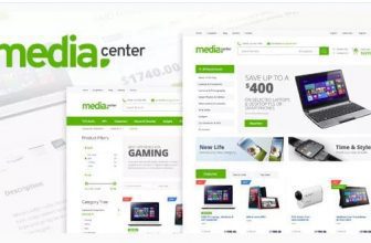 Скачать MediaCenter  - WooCommerce тема Магазин электроники 