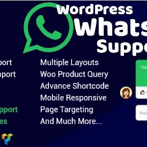 wordpress whatsapp support 300x300 - WordPress WhatsApp Support