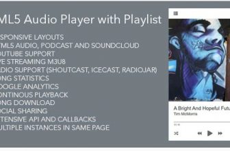 Modern Audio Player Wordpress Plugin