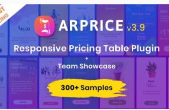 ARPrice - плагин таблиц цен WordPress