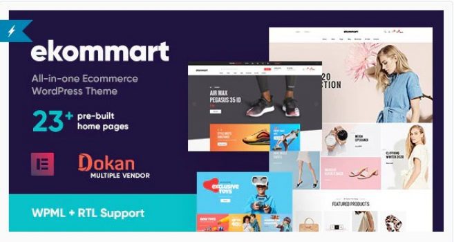 ekommart - All-in-one eCommerce WordPress Theme