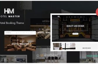 Hotel Master - RU - WordPress Тема Бронирование гостиницы