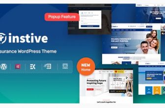 Instive - WordPress тема по страхованию