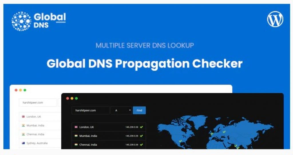 Global DNS V1.3.1 - Multiple Server - DNS Propagation Checker - WP ...