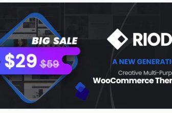 Riode - Multi-Purpose WooCommerce Theme - Многоцелевая тема WooCommerce