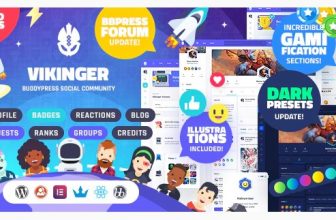 Vikinger - BuddyPress and GamiPress Social Community - Социальное сообщество BuddyPress и GamiPress