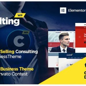 Consulting WP - WordPress тема для бизнеса и финансов