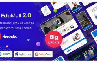 EduMall - тема WordPress для профессионального образовательного центра LMS