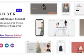 Sober - WooCommerce WordPress Theme