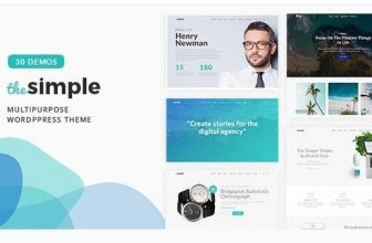 The Simple - Бизнес тема WordPress