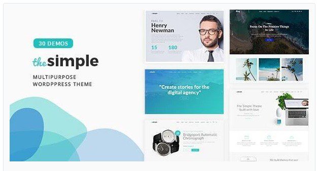 The Simple - Бизнес тема WordPress