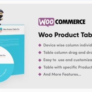 Woo Product Table Pro - WooCommerce Решение для представления таблицы продукт