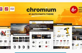 СКАЧАТЬ - Chromium - WordPress тема WooCommerce для магазина автозапчастей