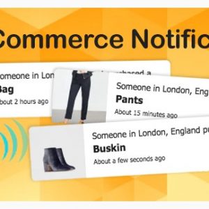 WooCommerce Notification - Всплывающее окно последних продаж - Дополнительные продажи - увеличение продаж.