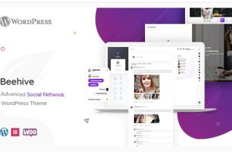 Beehive - тема WordPress для социальной сети