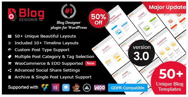 Blog Designer PRO для WordPress