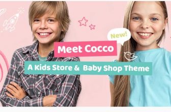 Cocco - Kids Store - Детский магазин и тема для детского магазина