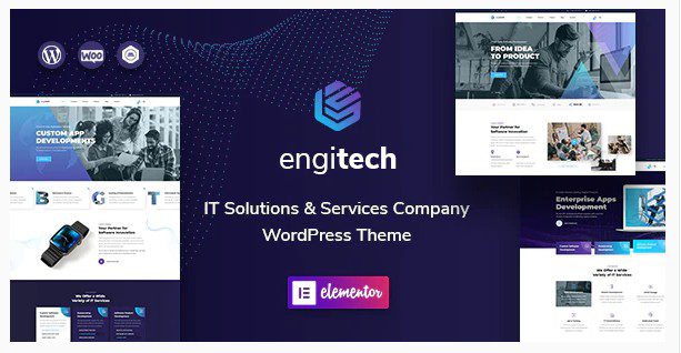 Engitech - тема WordPress для ИТ-решений и услуг