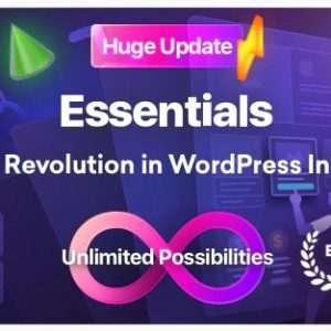 Essentials - Nulled - Многоцелевая WordPress тема