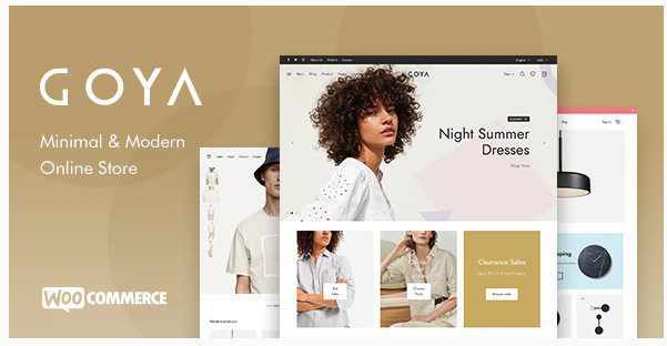 Goya - современная тема WooCommerce