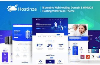 Hostinza — WordPress тема для веб-хостинга Whmcs