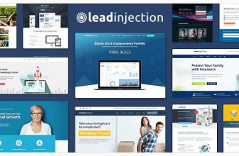 Leadinjection - Тема Лендинг Пейдж на Wordpress