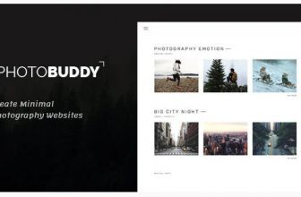 PhotoBuddy | WordPress Тема для фотографий