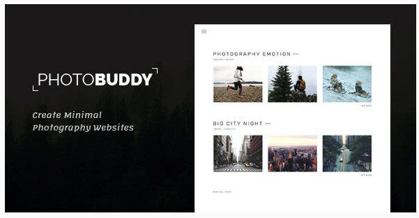 PhotoBuddy | WordPress Тема для фотографий