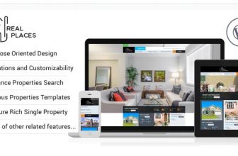 RealPlaces - тема WordPress по продаже и аренде недвижимости