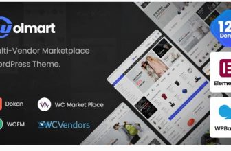 Wolmart | WooCommerce Тема для торговой площадки с несколькими продавцами