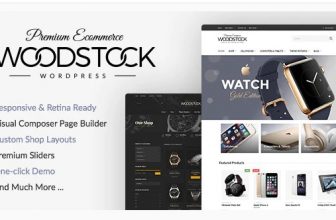 Woodstock - Тема WooCommerce для магазина электроники