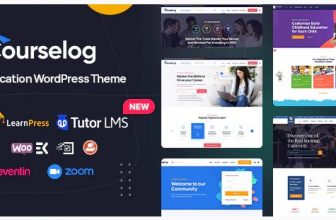 Courselog - WordPress тема образования