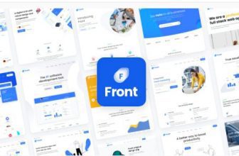 Front - Multipurpose Business WordPress Theme - Многоцелевая тема для бизнеса