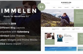 Himmelen - персональная минимальная тема для блога WordPress