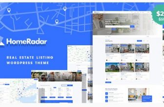 HomeRadar - WordPress тема по недвижимости