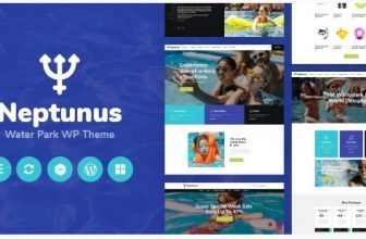 Neptunus - WordPress тема для аквапарка и парка развлечений