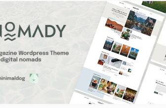 Nomady - Magazine Theme for Digital Nomads