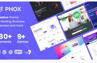 Phox - WordPress тема Хостинга и WHMCS