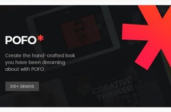 Pofo - WordPress тема для портфолио и блога