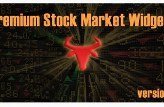 Premium Stock Market & Forex Widgets - wordpress плагин виджеты фондового рынка