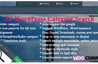 ZF - WordPress Category Search