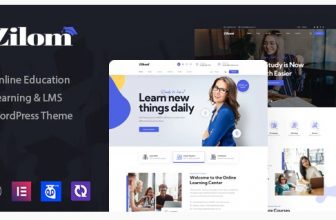 Zilom WordPress тема для онлайн-обучения