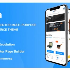 Zota - WooCommerce Elementor тема