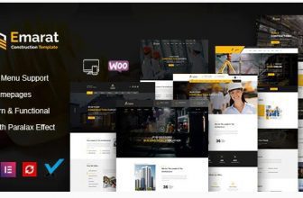 Emarat - Строительная тема WordPress
