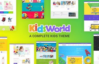 СКАЧАТЬ - Kids Heaven - Детская тема WordPress