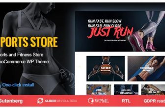 Sports Store- WooCommerce Тема