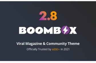 BoomBox - WordPress тема для вирусного контента